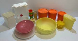 lot 60 image: Vintage Tupperware And More