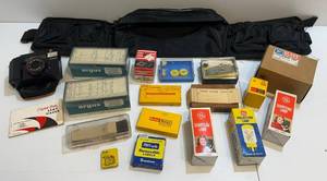 lot 72 image: Group Of Vintage Camera Slides And More