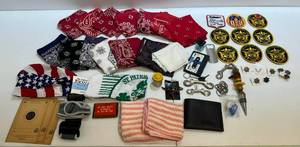 lot 73 image: Group Of Handkerchiefs And More