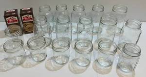 lot 79 image: Kerr Canning Jars And Lids