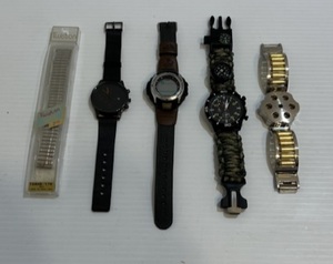 lot 91 image: Group Of Misc. Watches Including Python 357 Mag. Watch And More