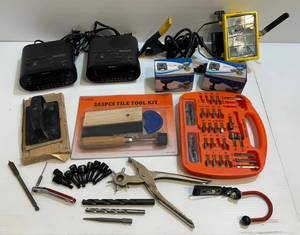 lot 109 image: Group OF Misc. Tools And Electronics
