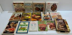 lot 122 image: Group Of Vintage Cookbooks