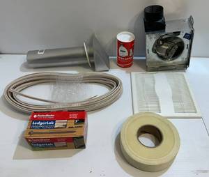 lot 127 image: Bathroom Vent Fan And More