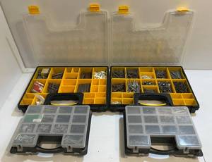 lot 129 image: Four Cases With Misc. Hardware