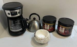 lot 136 image: Mr. Coffee With Filters, Coffee 1 Opened And One Not And More