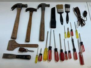 lot 141 image: Group Of Misc. Tools Including Craftsman And More