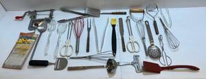 lot 151 image: Group Of Misc. Kitchen Utensils And More