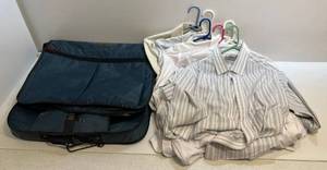 lot 169 image: Group Of Misc. Dress Shirts Size 3435 With Hanger Bag