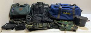 lot 182 image: Camo Storage Bags And More