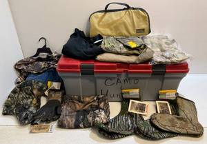 lot 196 image: Goup Of Misc. Hunting Clothes All New With Tags Size XXL Pants 40x30