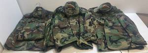 lot 212 image: Group Of Military Style Jackets And Pants Jackets Are 1L 2 XL