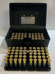 lot 229 image: Ammo Box Full Of 20 Ga. Federal Shells 50 Upland 2 34-1 2 34 7 12 50 High Velocity Game 2 34 7 12