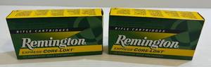 lot 267 image: 2 Boxes Of Remington Express Core-Lokt 308 WIN. 180 Gr. Core-Lokt PSP (Full Boxes 40 Centerfire Rifle Cartridge)