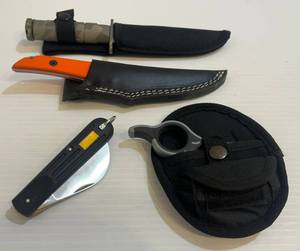 lot 293 image: Group Of Misc. Knives Including Gerber, Imperial, Kershaw And Defender Extreme