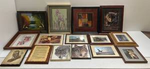 lot 313 image: Group Of Small Framed Items In Misc. Sizes