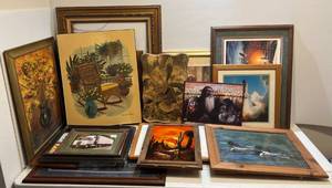 lot 314 image: Large Group Of Misc. Framed Items And More