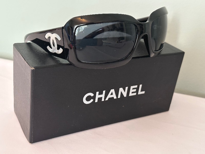 Pair of Chanel Sunglasses with Box