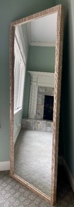 lot 49A image: West Elm Decorative Wall Mirror