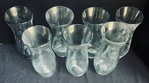lot 256 image: 7 Vases from Manor House Interiors