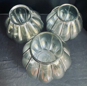 lot 257 image: Three Decorative Candle Holders