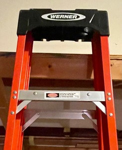 lot 78 image: Werner 8 Foot Ladder