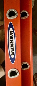 lot 267 image: Werner 24 Foot Ladder