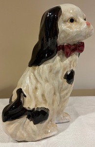 lot 126 image: Vintage Staffordshire Dog