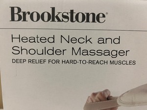 lot 151 image: Brooke stone Heated Neck & Shoulder Massager