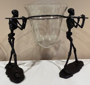 lot 164 image: Spooky Skeletons Pottery Barn Halloween Serving Item