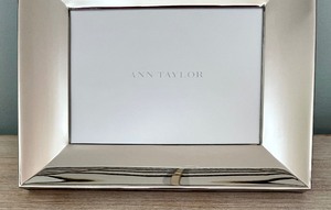 lot 341 image: Pair of New Silver Plated Frames by Ann Taylor
