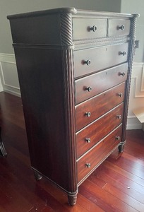 lot 13C image: George Washingtons Mount Vernon Collection Chest of Drawers