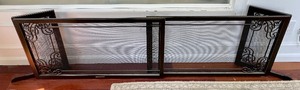 lot 416 image: Metal Fireplace Gate by Front Gate