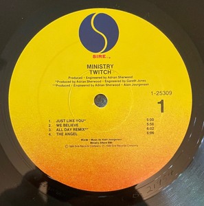lot 466 image: Ministry Twitch Record Album