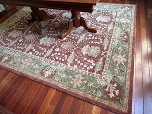 lot 34A image: Pottery Barn Wool Rug