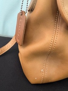 lot 394 image: Small Coach Leather Backpack Style Purse