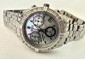 lot 36 image: Ladies Mother of Pearl Face Citizen Watch