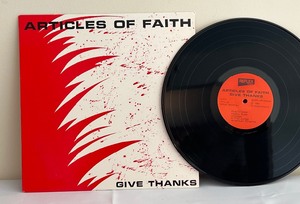 lot 16B image: Record LP Articles of Faith Give Thanks
