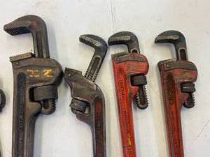 lot 16 image: Ridgid Pipe Wrenches