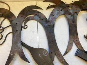 lot 37 image: Metal Decorations for Projects