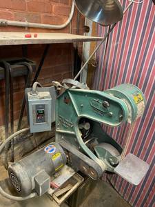 lot 55 image: Burr King Belt Sander