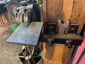lot 132 image: Wall Mounted Angle Grinder