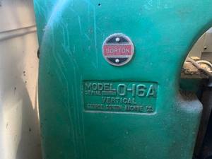 lot 102 image: Gorton Milling Machine Model 0-16A
