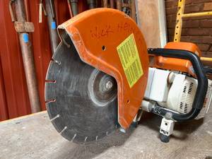 lot 91 image: Stihl TS 760 Concrete Cutoff Saw