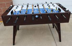 Foosball Table 55 Long X 29 Wide X 34 High In Great Condition
