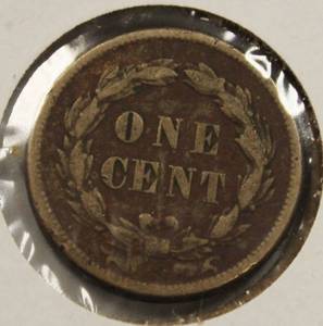 lot 13 image: Nice High Grade 1859 Indian Head Penny