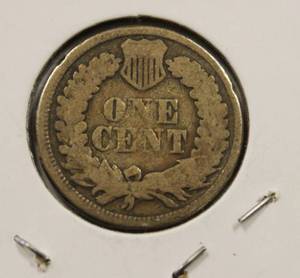 lot 16 image: Nice 1862 Indian Head Penny