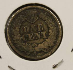 lot 17 image: Nice High Grade 1863 Indian Head Penny