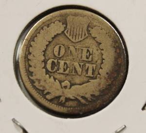 lot 18 image: Nice1864 Indian Head Penny