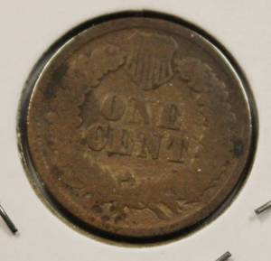 lot 19 image: 1865 Indian Head Penny